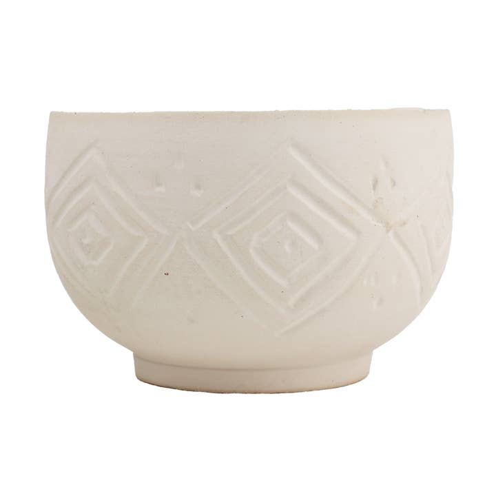 Sustainable Off White Matte Soup Bowl for wholesale by The Moro Company