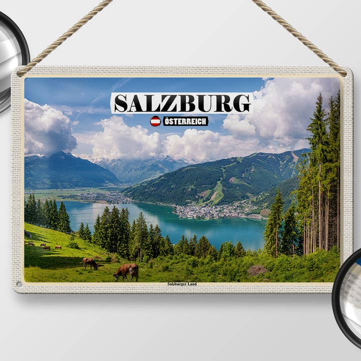 Femer - Wholesale Sign - Austrian Salzburger Land Nature Travel Sign 30x20cm1