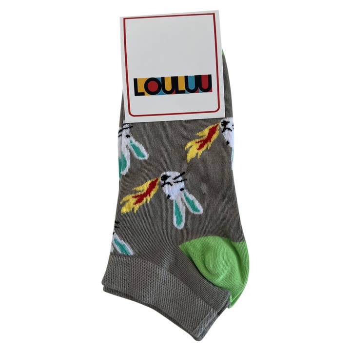 Chaussettes Louluu Rabbit Low Cut pour la vente par Fashiontight