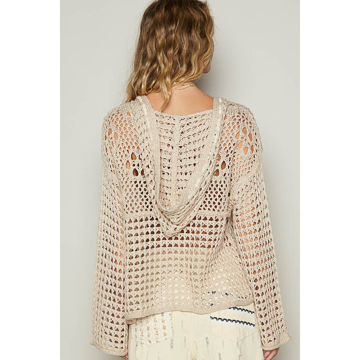 Apolline - Wholesale Knit Sweater - Women's - V Neck American Flag Hoodie Sweater Patriotic Cozy and Styli5