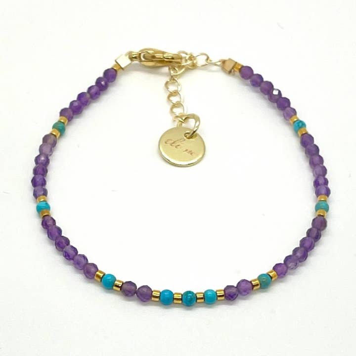 Romantic Violet Bracelet for wholesale by Eli m London