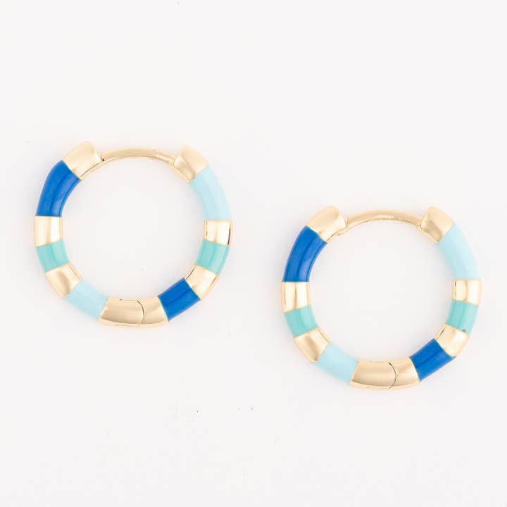 Pendientes Reya Azul para venta al por mayor de Michelle McDowell