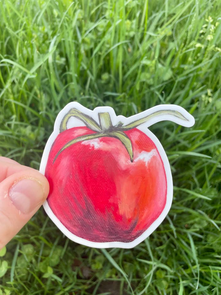 Tomato Sticker for wholesale by Willough Designs