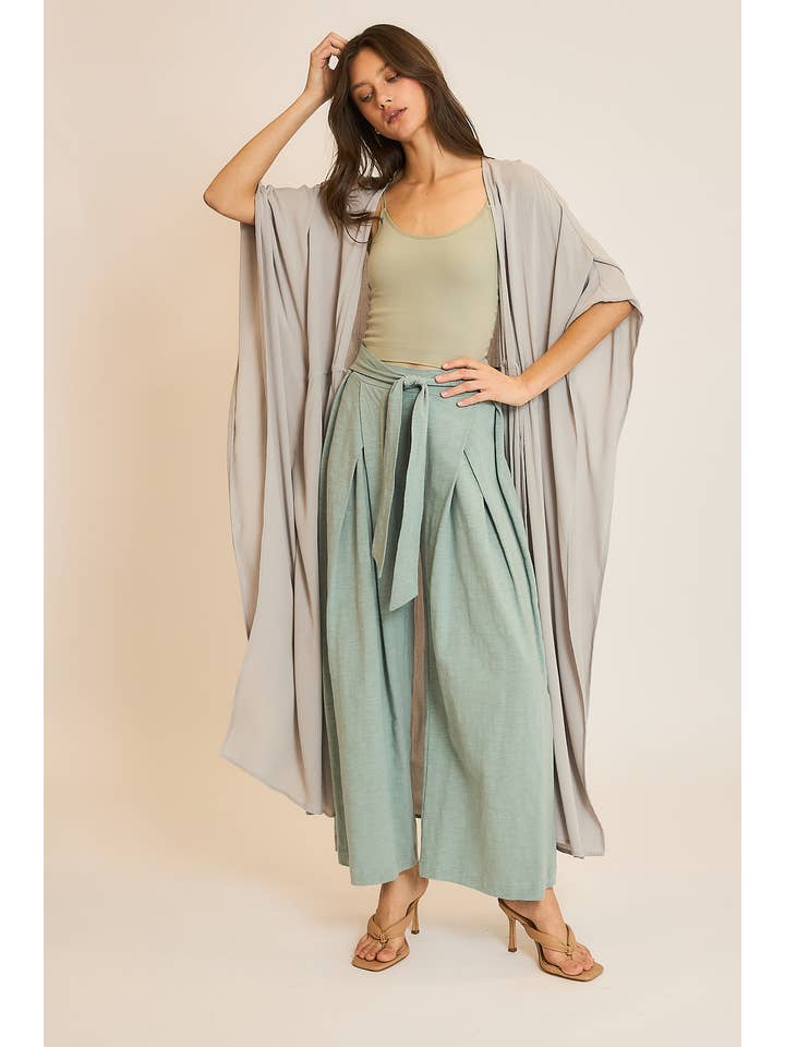 Wishlist Apparel - Wholesale Kimono - Women's - KIMONO COVER-UP WITH WAIST TIE / WL22-75003