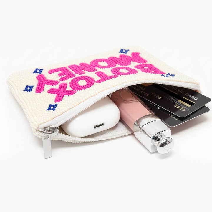 GiftsbyPR - Wholesale Coin purse – Women’s - Botox Money Coin Purse, Funny Beaded Purse, Botox Fund Pouch3