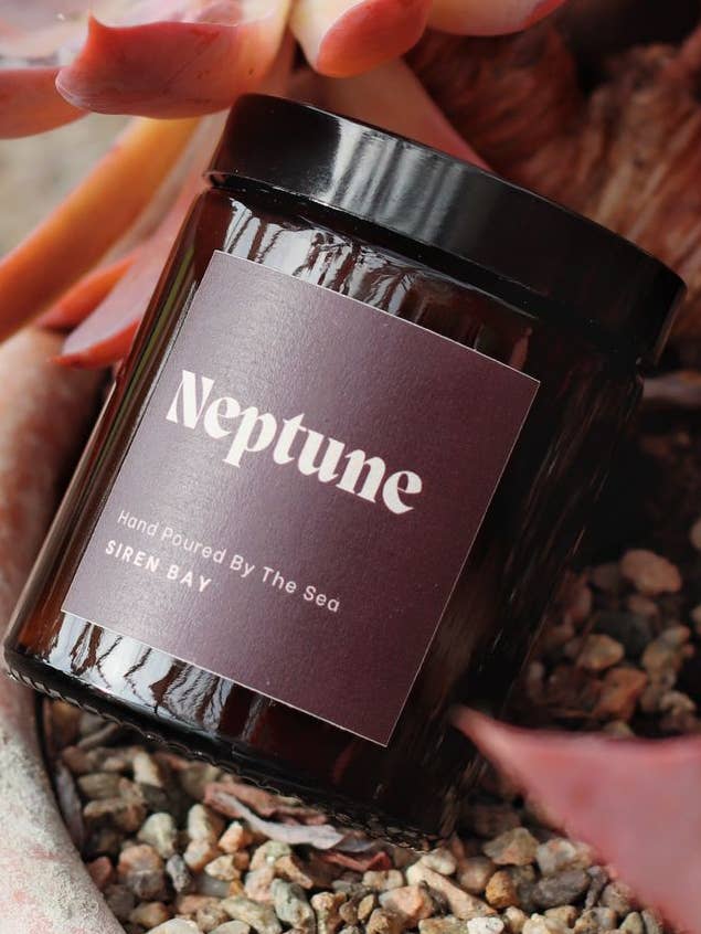 Neptune Soy Wax Candle for wholesale by Siren Bay Home