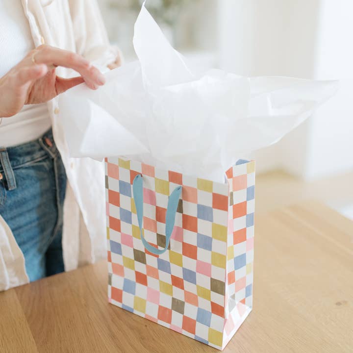 Ramona & Ruth - Wholesale Gift Bag - Check Gift Bag4