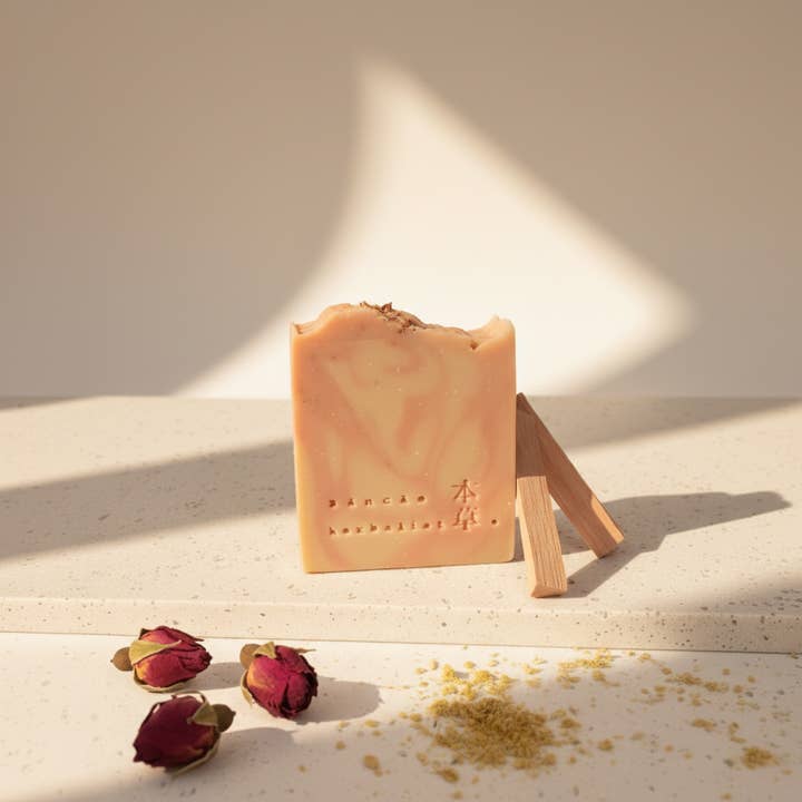 SANDALWOOD AMBER SOAP for wholesale by Bencao Herbalist