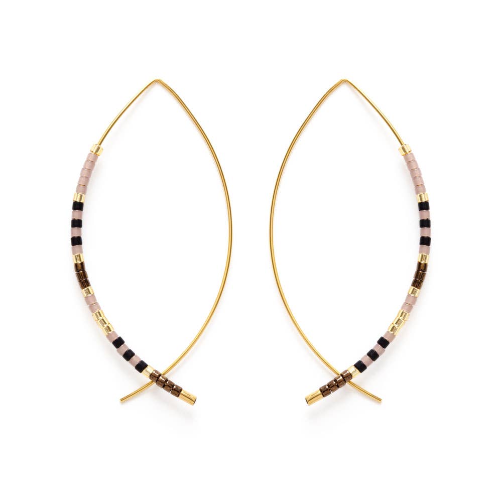 Amano Studio – wholesale Hoop-örhängen – Japanska pärlörhängen i marquisemodell2