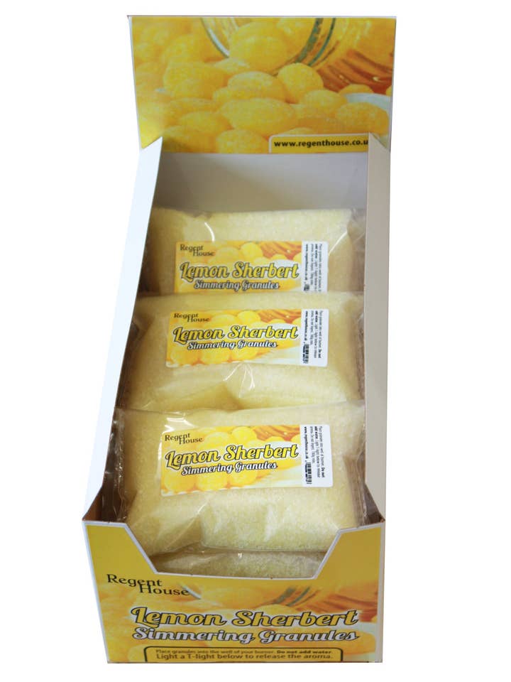 Lemon Sherbet Simmering Granules for wholesale by Regent House