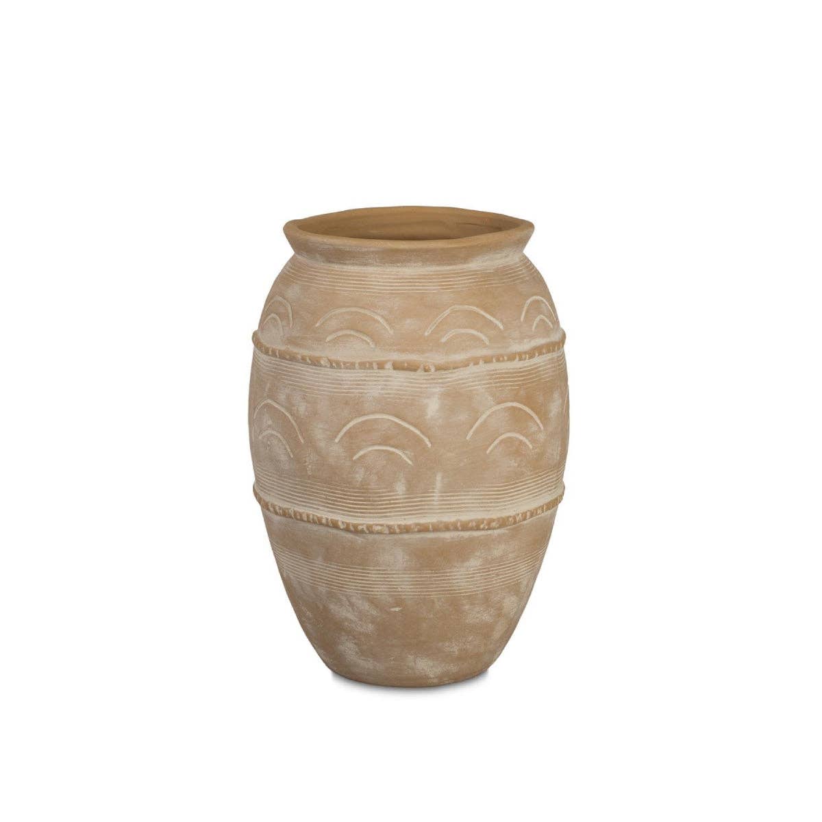 Andrea House - Wholesale Vase - Ceramic vase with Alayor detail1