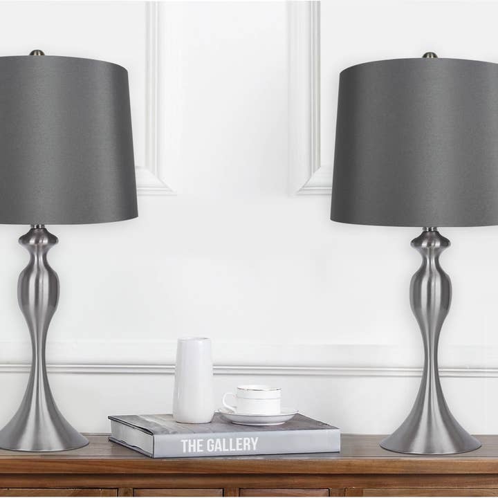 LumiSource and Grandview Gallery - Wholesale Accent/Desk Lamp - Ashland 27" Metal Table Lamps (Set of 2)49