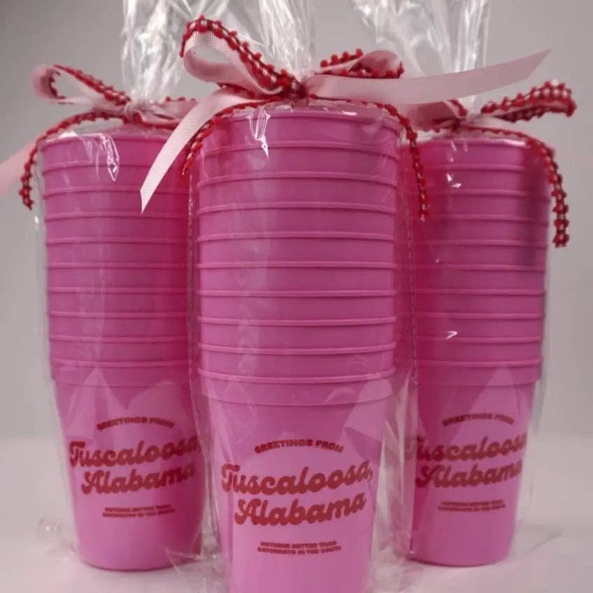 MadHouse - Wholesale Disposable Cup - Greetings From Tuscaloosa Alabama Stadium Cups1
