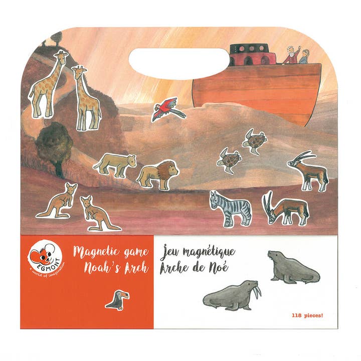 Egmont - Wholesale Board Game - Magnetic Activity Game - Noah's Ark12
