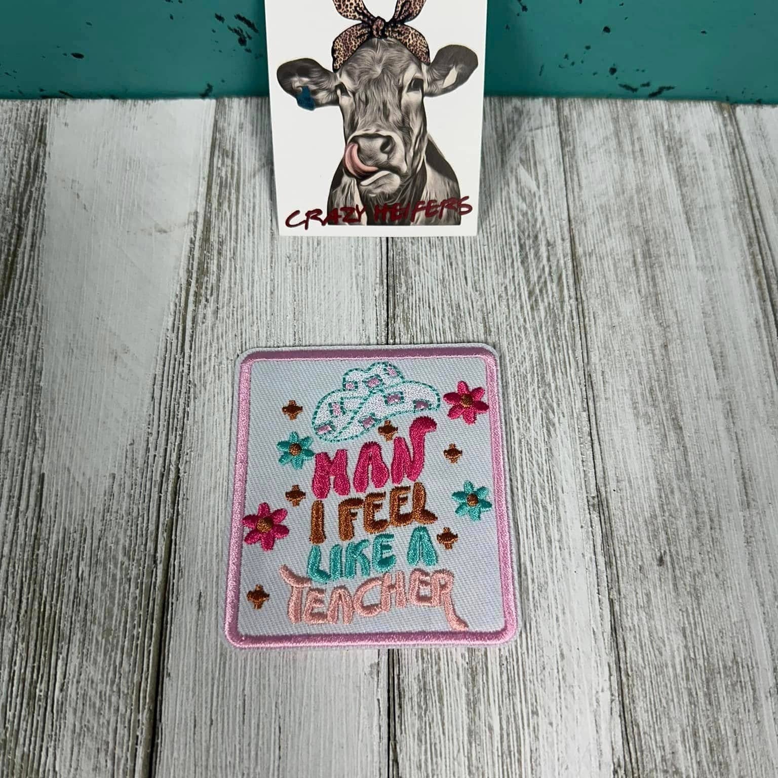 Crazy Heifers Wholesale - Wholesale Patch - Embroidered Statement Patches-Iron on V432
