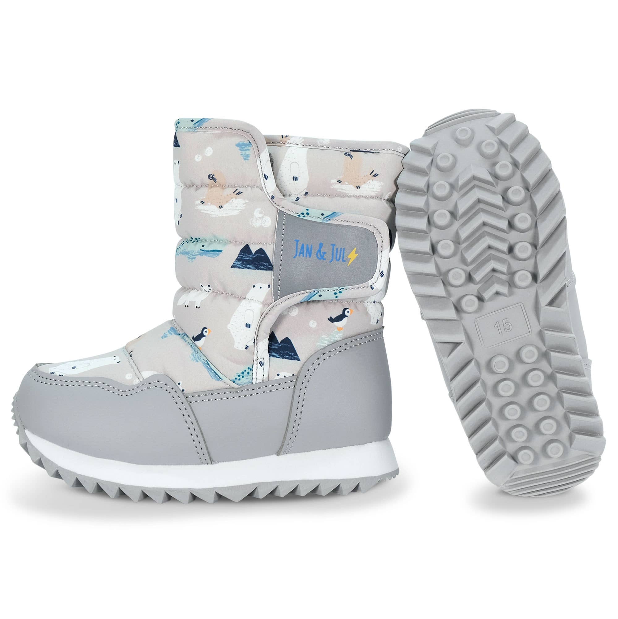 Jan & Jul - Wholesale Booties - Kids - Polar Pals | Toasty-Dry Tall Puffy Winter Boots1