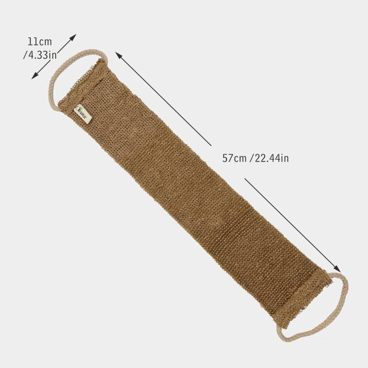 Max-Link Solutions Ltd - Vente Gants/moufle pour gommage - Sangle dorsale exfoliante en chanvre Olnatur4