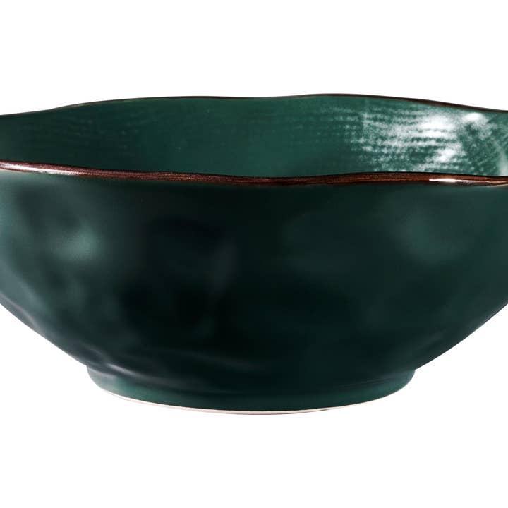 Mediterraneo - Medium Green Salad Bowl for wholesale by Novità Home