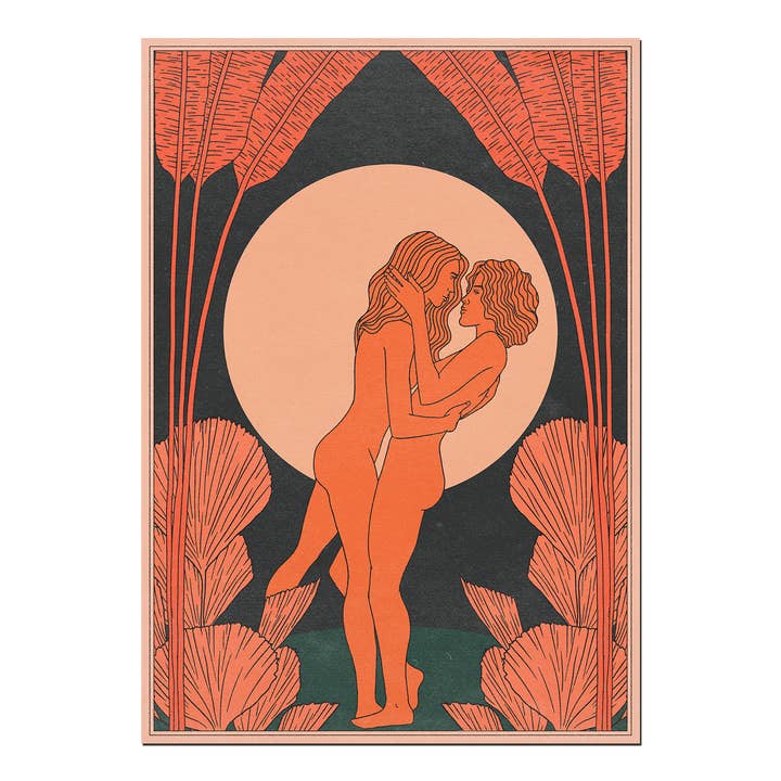 Lovers I Print for wholesale by cai & jo USA