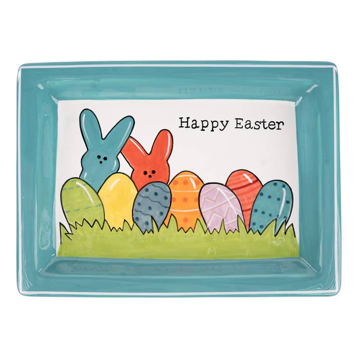 Glory Haus - Wholesale Decorative Tray - Happy Easter Bunny Tray