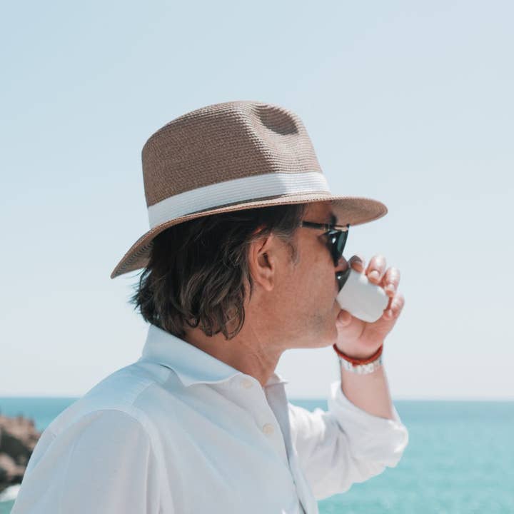 Chapeau Portofino - Homme - Blanc for wholesale by Lastelier
