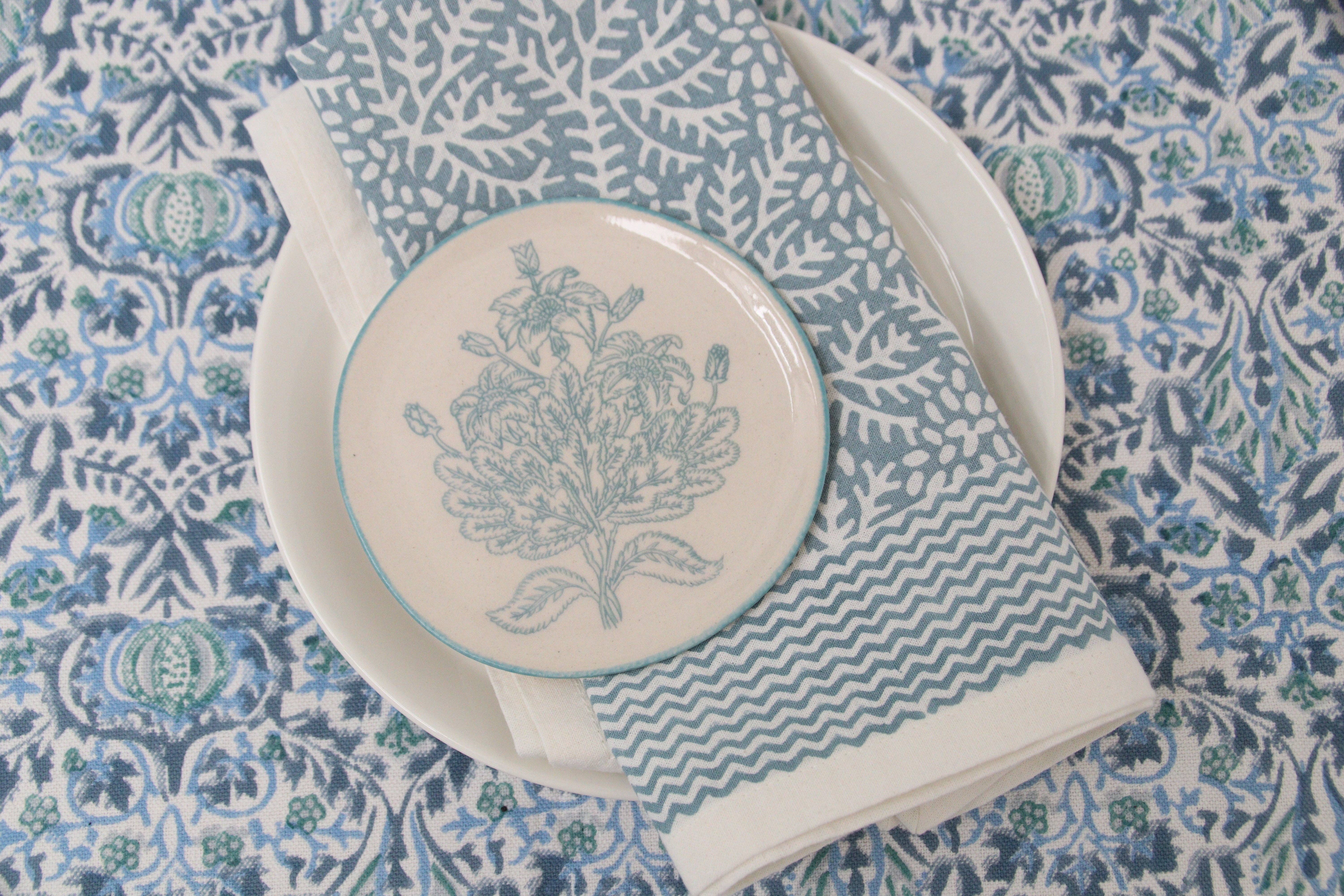 Rozablue - Wholesale Dinner Plate - Little plates | Set van 4 | Tree of Life