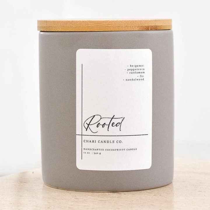 Rooted for wholesale by Chari Candle Co.
