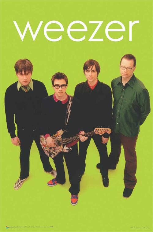 Scorpio Posters - Wholesale Poster - Weezer Green Poster - 24" x 36"0