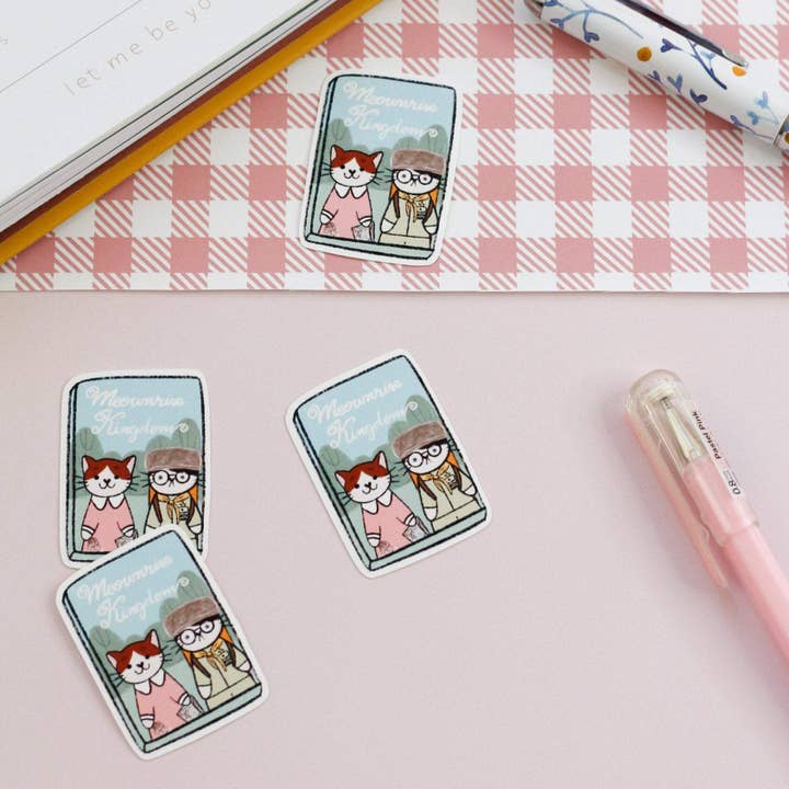 My Sweet Paper Card - Wholesale Sticker - Meownrise Kingdom - Cat stickers2