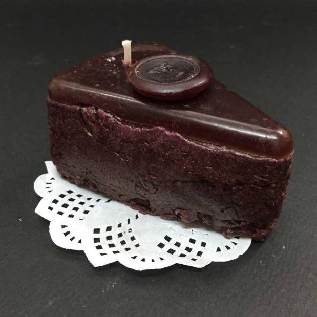 PLATT BARCELONA 1927 - Wholesale Novelty Candle - Portion of chocolate cake