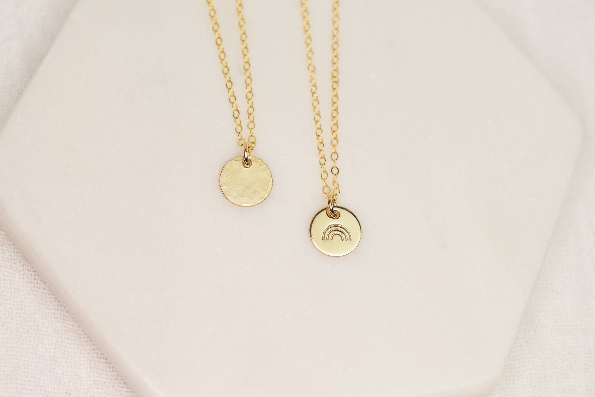 Loveable - Wholesale Pendant/Charm Necklace - Rainbow Disc Necklace5