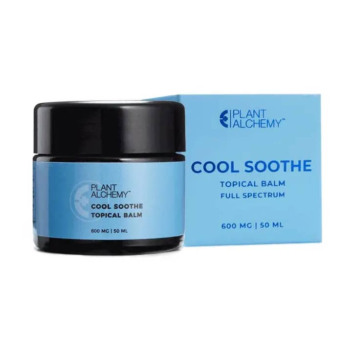 CBD Cool Soothe Topical Balm for wholesale by plant alchemy remedies