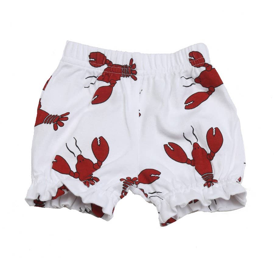 New Jammies - Wholesale Shorts - Baby - Organic Lobster Bloomer