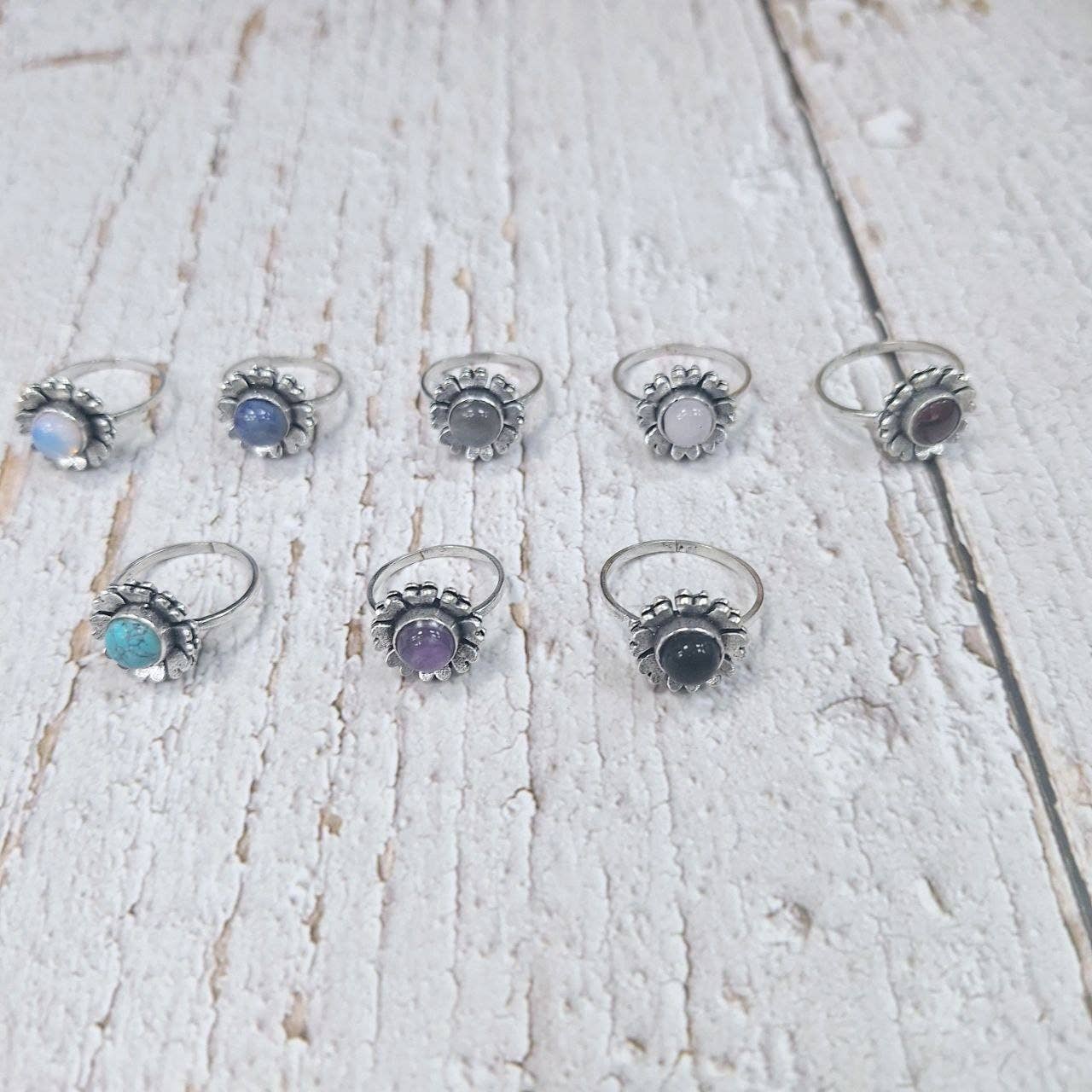 Hecho a mano - Wholesale Single Stone/Solitaire Ring - Assortment of rings9