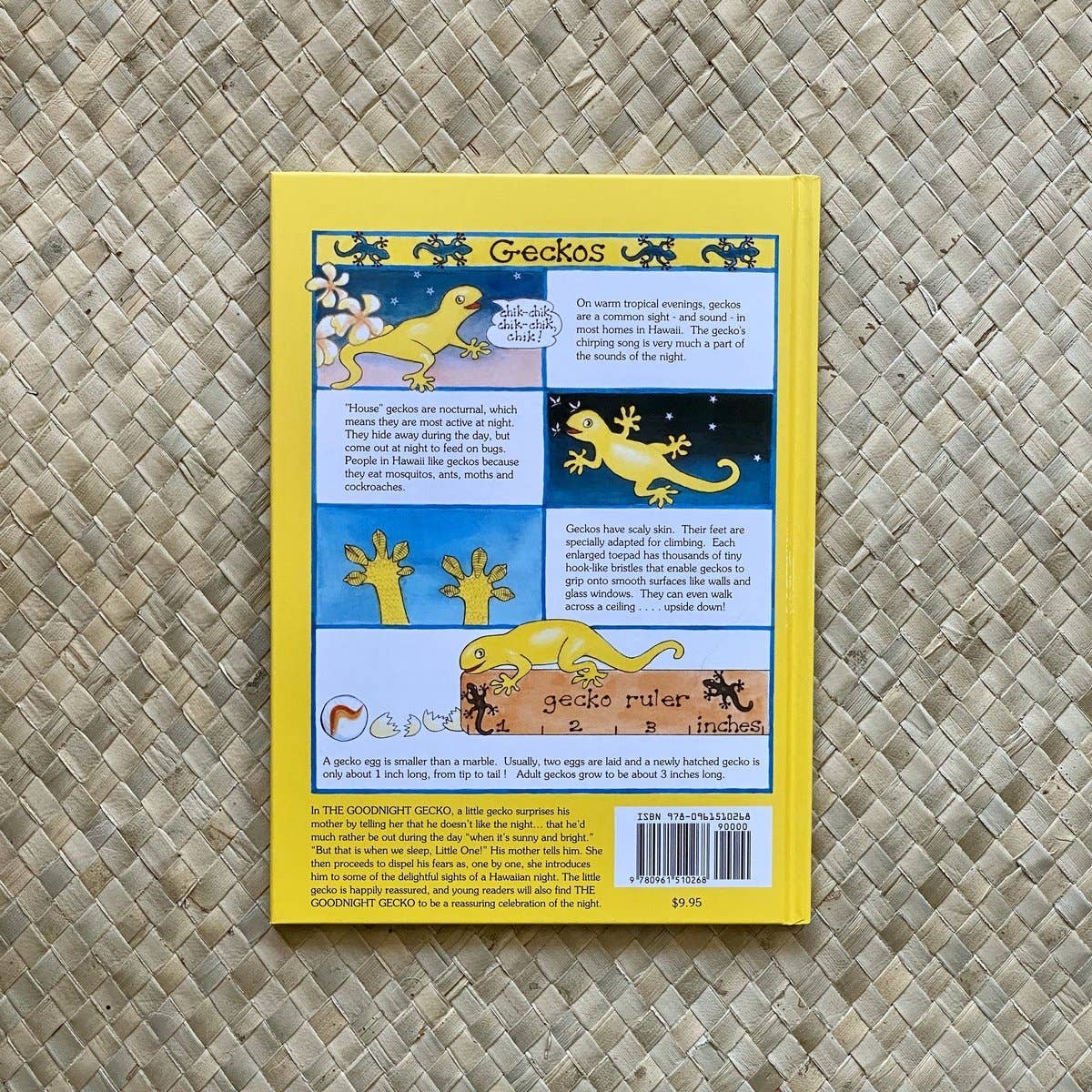 Hawaiian Children's Books - Wholesale Baby & Toddler Book (0-2) - The Goodnight Gecko 2