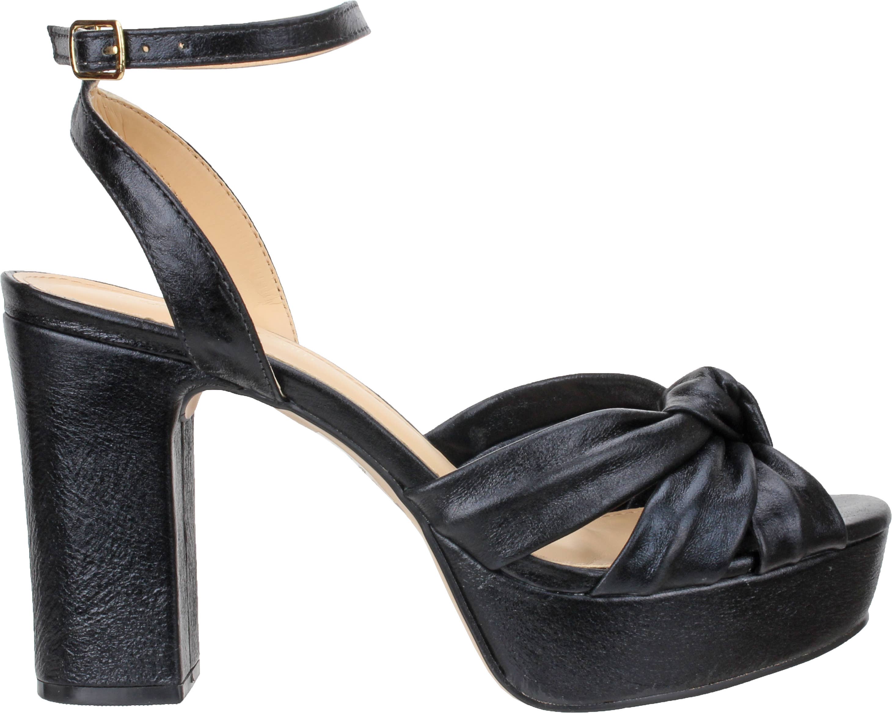 Bruno Menegatti - Wholesale Platform Heels - Women's - Lauren - Leather Dress Sandal 498845