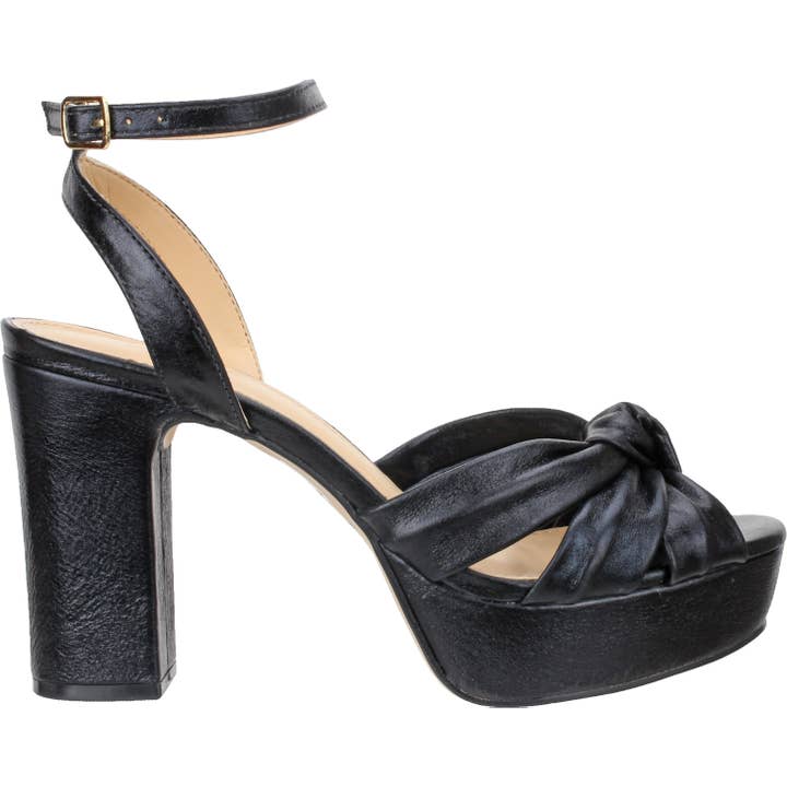 Bruno Menegatti - Wholesale Platform Heels - Women's - Lauren - Leather Dress Sandal 498845