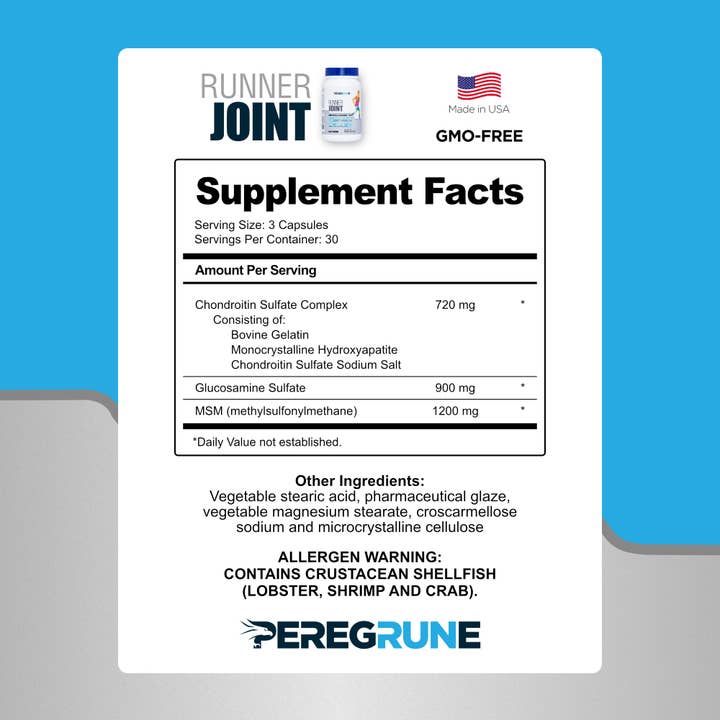 PEREGRUNE - Wholesale Oral Supplement/Vitamin - RUNNER JOINT SUPPORT1