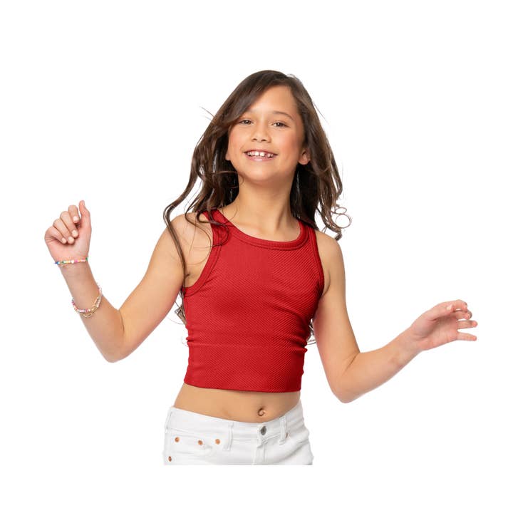 Malibu Sugar - Wholesale Tank Top - Kids - Sleeveless Pattern Top for Girls7