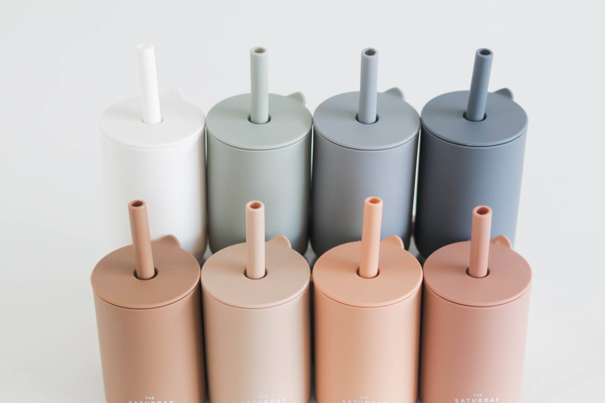 The Saturday Baby - Wholesale Drinking Glass/Cup - Kids & Baby - The Saturday Baby Silicone Straw Cup33