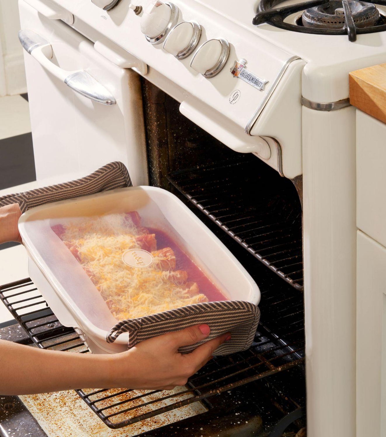 W&P - Wholesale Voedselopslagcontainer - Herbruikbaar bakdeksel van siliconen stretchpan3