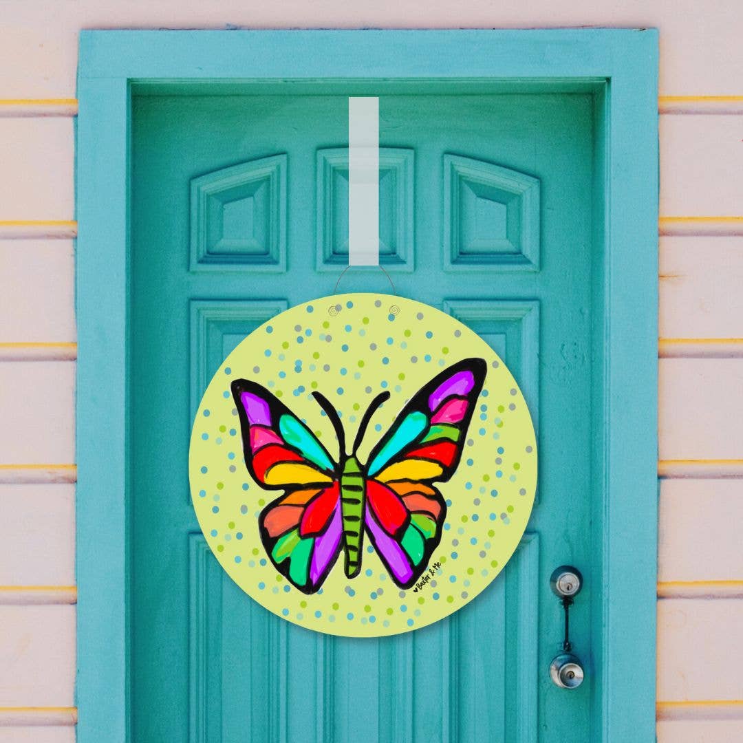 Baxter & Me - Wholesale Door Hanger - Butterfly Door Hanger1