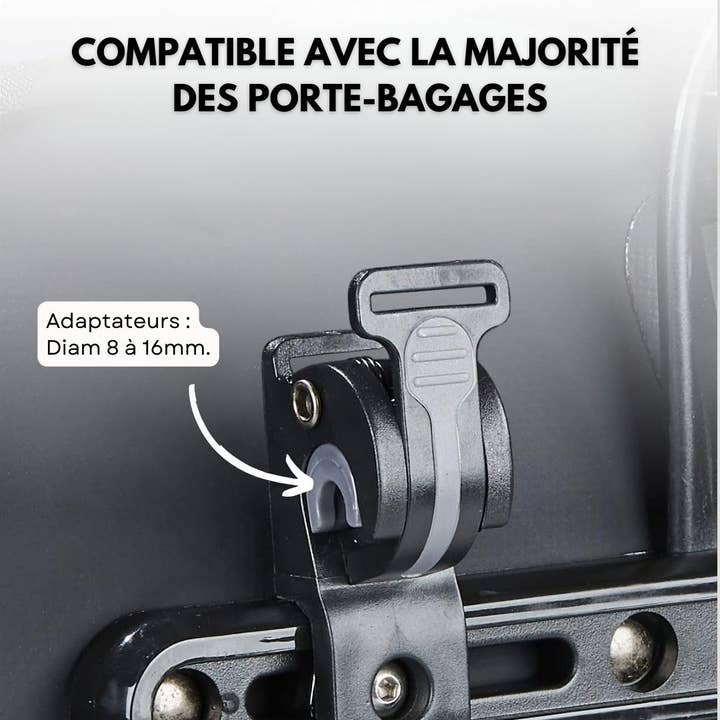 BADAWIN - Wholesale Biking Accessories - Ancel Badawin Saddlebag/Bicycle Luggage Carrier12