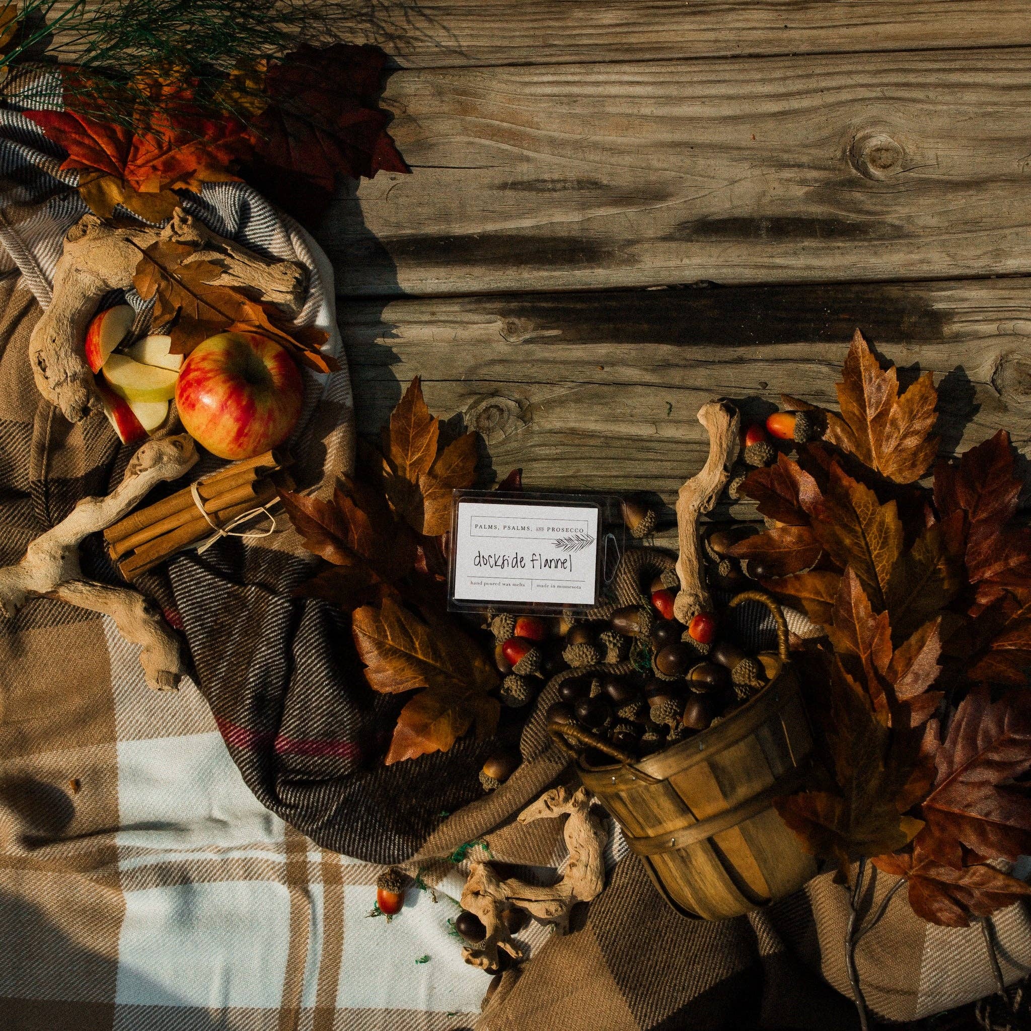 Palms, Psalms, & Prosecco - Wholesale Wax melt - Dockside Flannel Wax Melts