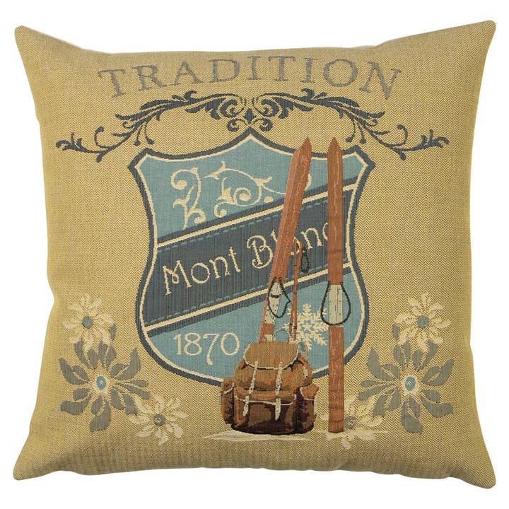 Cuscino Gobelin Mont Blanc 45x45 cm per la vendita all'ingrosso da parte di Mars & More - Brand of B Living