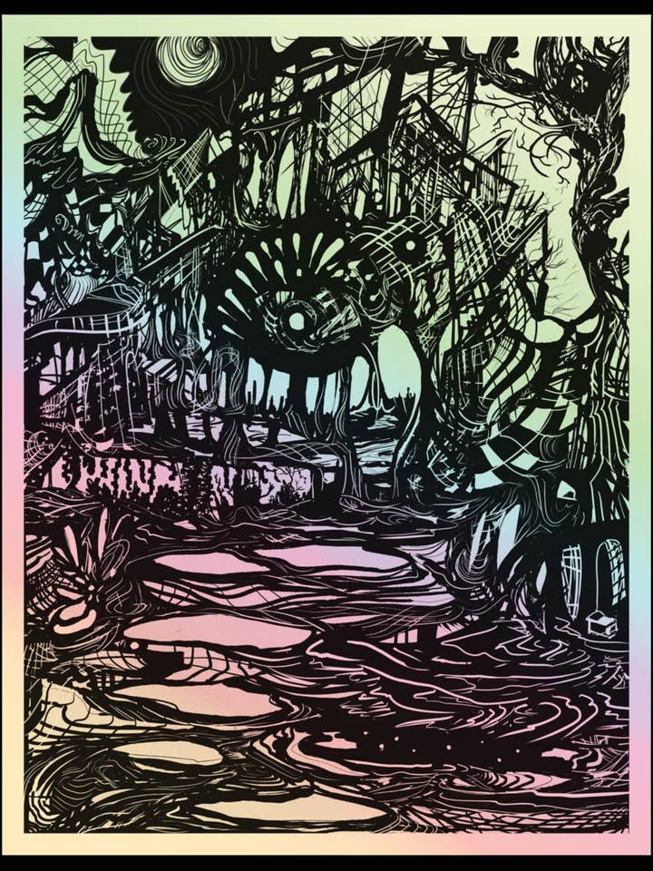 Adesivo Beyond (normale, olografico, glitterato) per la vendita all'ingrosso da parte di JodieKoyote