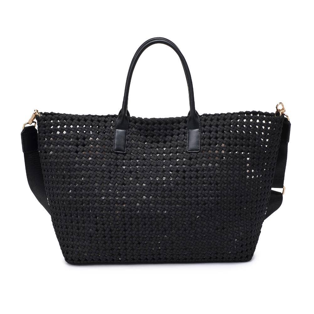 Sol and Selene - Vendita all'ingrosso Borsa tote - Donna - Borsa Grande Intrecciata a Mano Solstice7