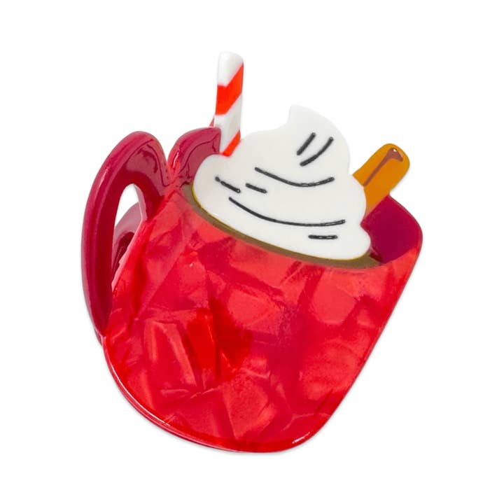 Jenny Lemons - Wholesale Hair clip – Women’s - Midi Hot Cocoa Hair Claw Clip6