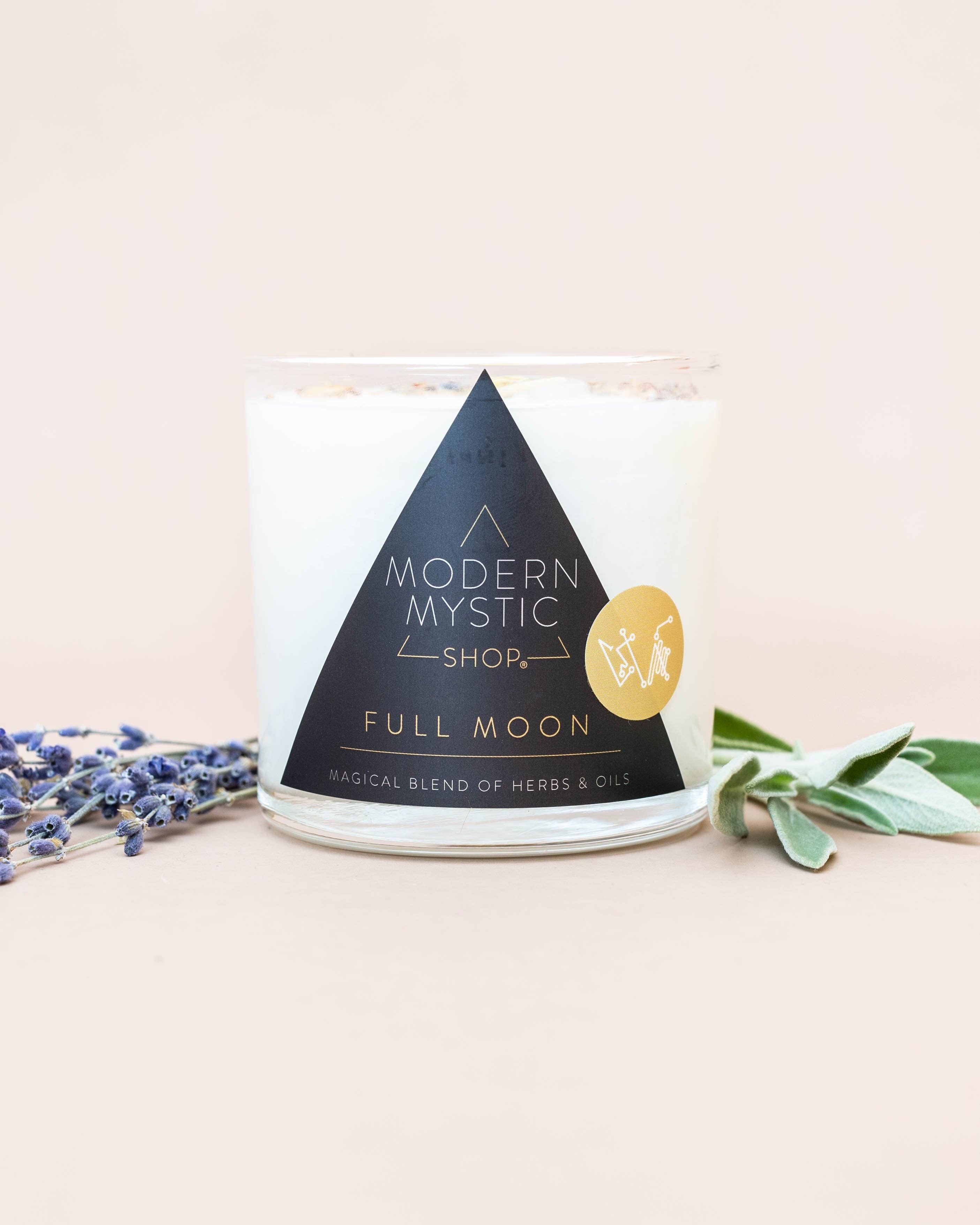 Modern Mystic Shop - Wholesale Jar/Filled Candle - Full Moon Candle2