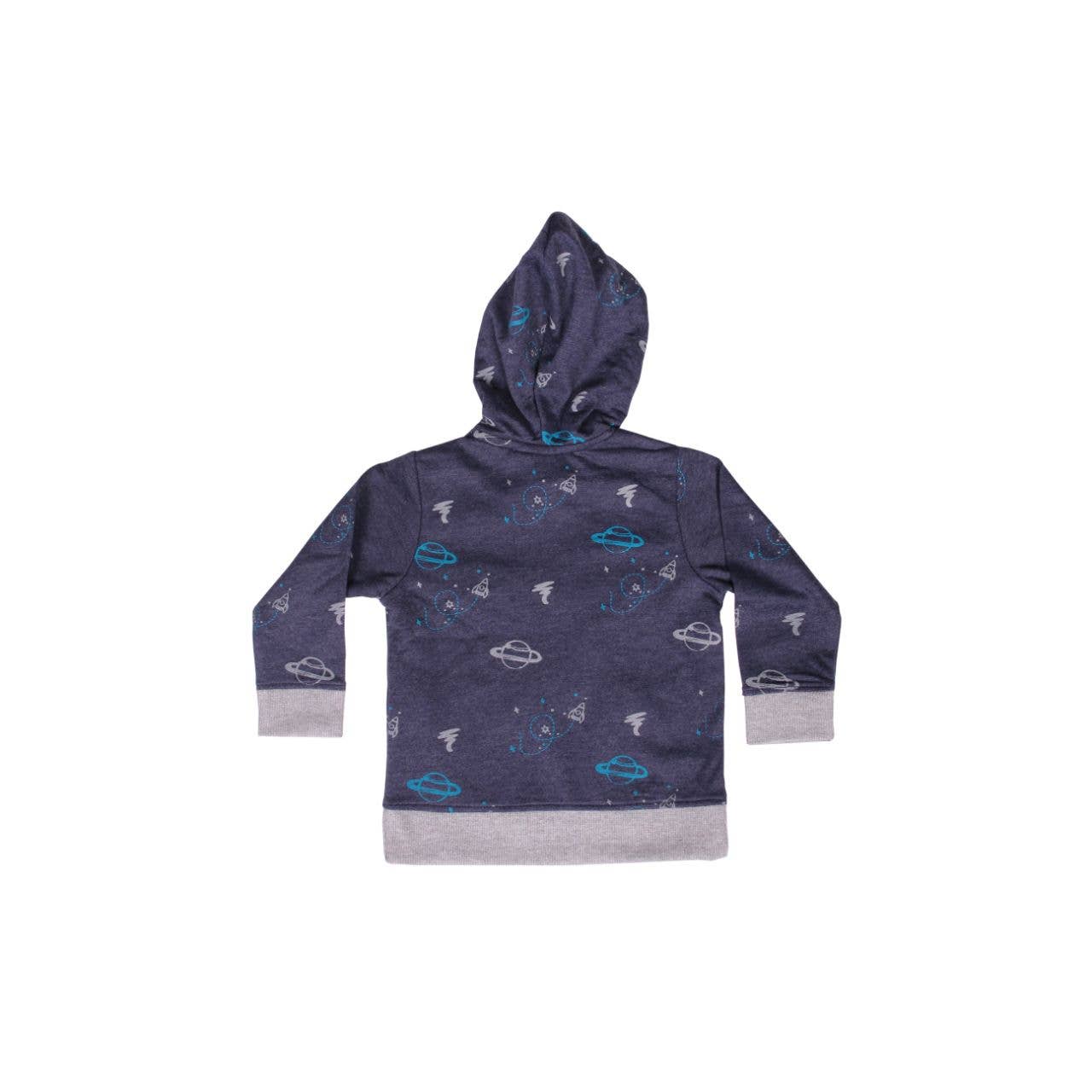 Bear Camp - Vendita all'ingrosso Completo top e pantaloni - Neonati - Set da 2 pezzi con zip con stampa spaziale - Baby2